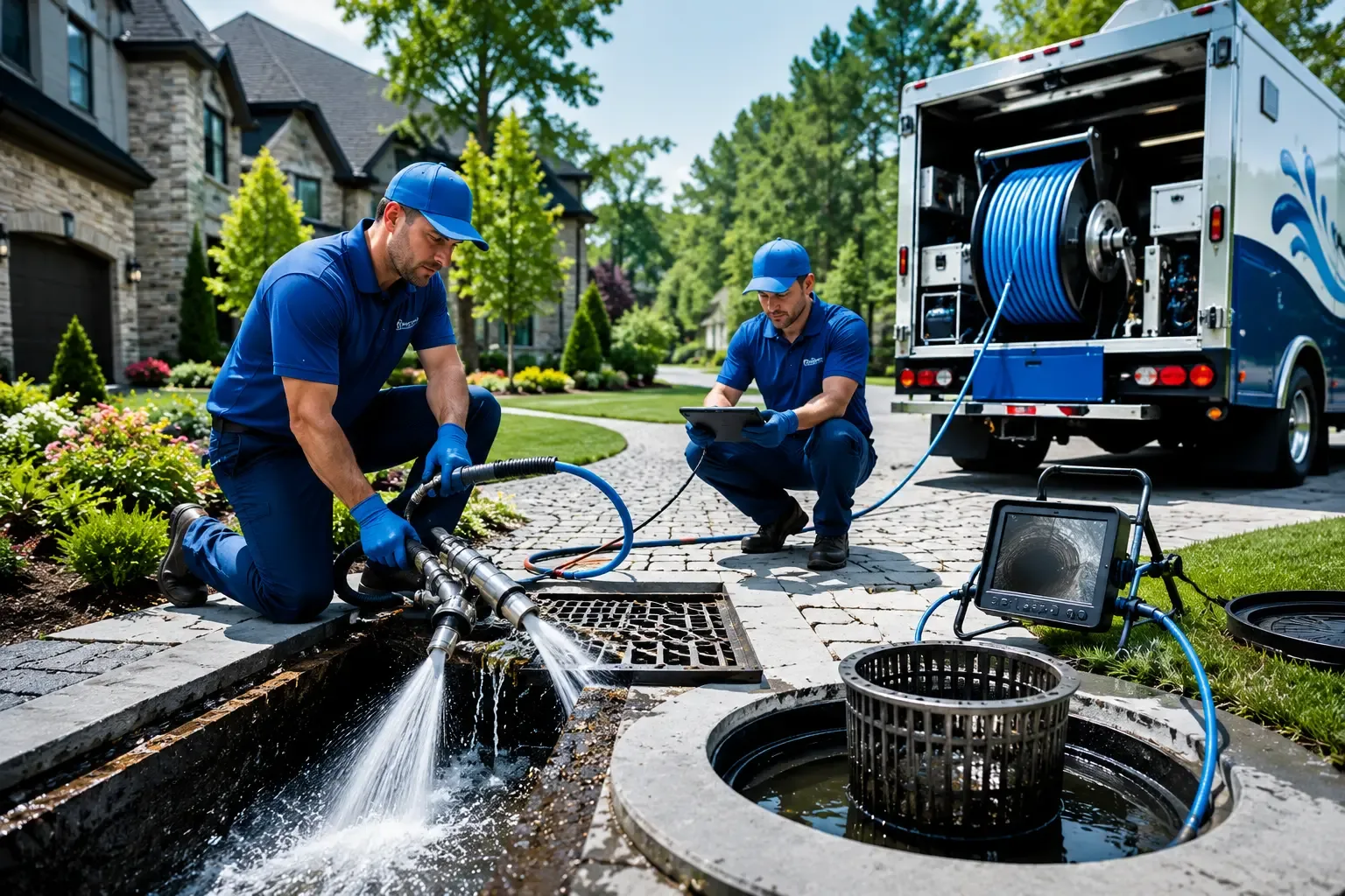 Local outdoor drain cleaning professionals in Easton, MN